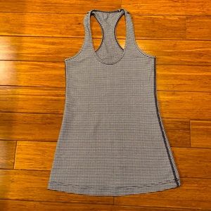 Checkered Racerback Lululemon Top